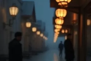 铜锁巷谜案横版剧照：老门锁与泛黄案卷