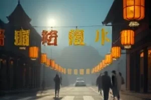 远山有灯横版剧照:山脚小屋亮起的一盏灯